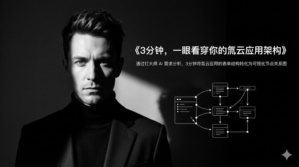 3分钟,一眼看穿你的氚云应用架构